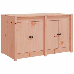 vidaXL tömör duglászfenyő kültéri konyhaszekrény 106 x 55 x 64 cm kép