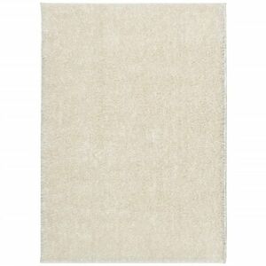 vidaXL ISTAN krémszínű hosszú szálú fényes szőnyeg 200 x 280 cm kép