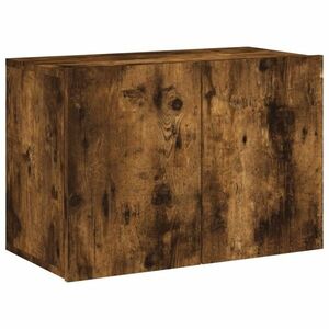 vidaXL füstös tölgy színű falra szerelhető TV-szekrény 60 x 30 x 41 cm kép