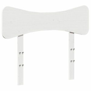 vidaXL fehér tömör fenyőfa fejtámla 90 cm kép