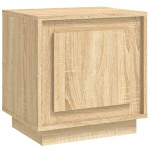 vidaXL sonoma tölgy színű szerelt fa éjjeliszekrény 44x35x45 cm kép