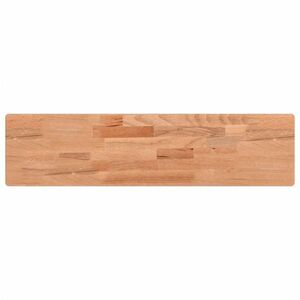 vidaXL tömör bükkfa fali polc 80 x 20 x 4 cm kép