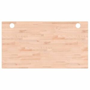 vidaXL tömör bükkfa íróasztallap 110 x 60 x 1, 5 cm kép