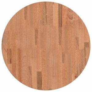 vidaXL tömör bükkfa kerek asztallap Ø60 x 2, 5 cm kép