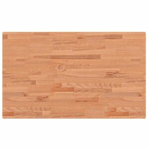 vidaXL tömör bükkfa fürdőszobai pult 100 x 60 x 2, 5 cm kép
