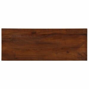 vidaXL tömör újrahasznosított fa téglalap alakú asztallap 80x20x2, 5 cm kép