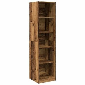 vidaXL antik fa színű szerelt fa ruhásszekrény 50 x 50 x 200 cm kép