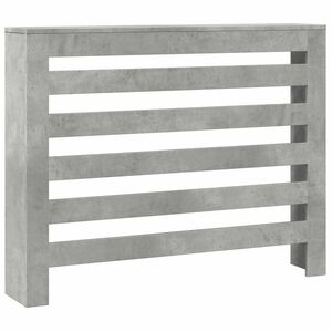 vidaXL betonszürke szerelt fa radiátorburkolat 104 x 20 x 82 cm kép