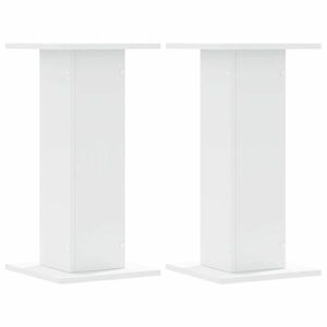 vidaXL 2 db fehér szerelt fa növénytartó állvány 30 x 30 x 60 cm kép
