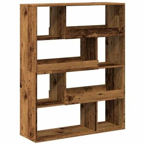 vidaXL antik fa színű szerelt fa térelválasztó 100 x 33 x 125, 5 cm kép