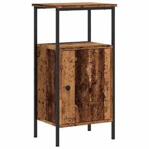 vidaXL antik fa színű szerelt fa éjjeliszekrény 41 x 31 x 80 cm kép