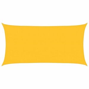 vidaXL sárga HDPE napvitorla 160 g/m² 3 x 6 m kép