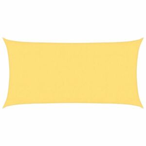 vidaXL bézs HDPE napvitorla 160 g/m² 3 x 6 m kép