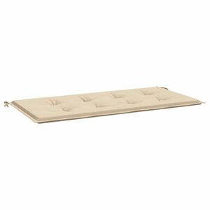 vidaXL bézs oxford szövet kerti padpárna 120 x 50 x 3 cm kép