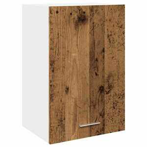 vidaXL antik fa színű szerelt fa függőszekrény 40 x 31 x 60 cm kép