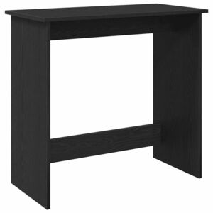 Fekete forgácslap íróasztal 80 x 40 x 75 cm kép