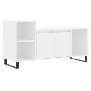vidaXL fehér szerelt fa TV-szekrény 100x35x55 cm kép