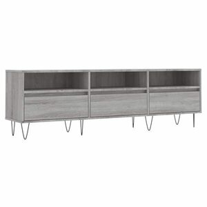 vidaXL szürke sonoma színű szerelt fa TV-szekrény 150x30x44, 5 cm kép