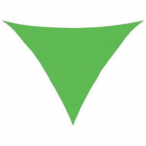 vidaXL világoszöld HDPE napvitorla 160 g/m² 4 x 4 x 5, 8 m kép