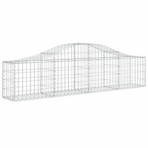 Íves horganyzott vas gabion kosár 200x30x40/60 cm kép