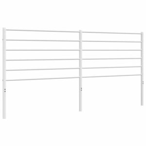 vidaXL fehér fém fejtámla 193 cm kép