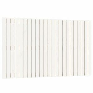 vidaXL fehér tömör fenyőfa fali fejtámla 147 x 3 x 90 cm kép