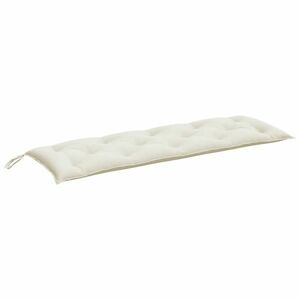 vidaXL melange krémszínű szövet kerti padpárna 150 x 50 x 7 cm kép