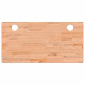 vidaXL tömör bükkfa íróasztallap 110 x 55 x 1, 5 cm kép