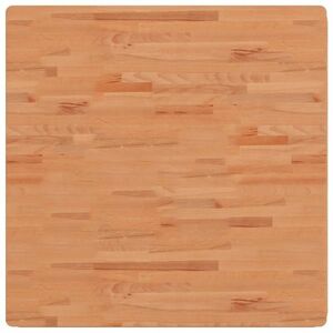 vidaXL tömör bükkfa négyzet alakú asztallap 90 x 90 x 1, 5 cm kép