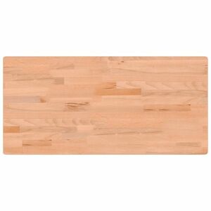 vidaXL tömör bükkfa íróasztallap 115 x 55 x 2, 5 cm kép