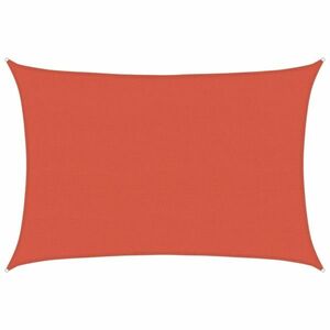 vidaXL terrakotta HDPE napvitorla 160 g/m² 5 x 6 m kép