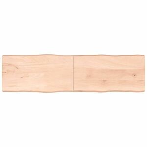 vidaXL kezeletlen tömör fa asztallap 220x60x(2-6) cm kép