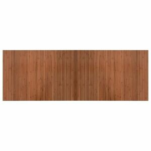 vidaXL négyszögletű barna bambusz szőnyeg 70 x 200 cm kép