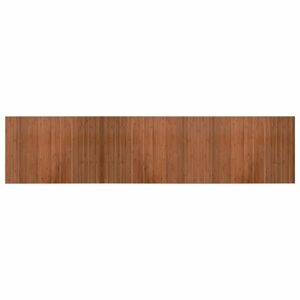 vidaXL négyszögletű barna bambusz szőnyeg 70 x 300 cm kép