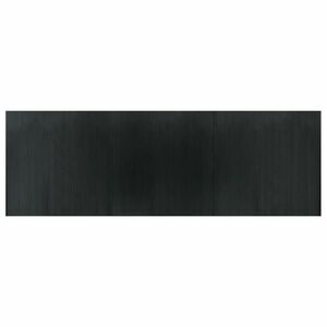 vidaXL négyszögletű szürke bambusz szőnyeg 100 x 300 cm kép