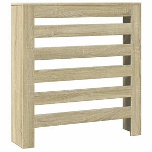 vidaXL sonoma tölgy szerelt fa radiátorburkolat 78 x 20 x 82 cm kép
