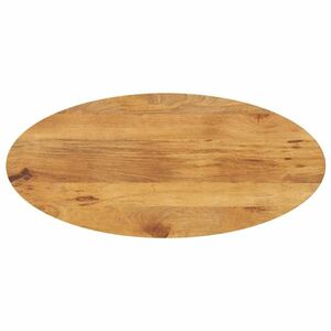 vidaXL tömör mangófa ovális asztallap 110 x 50 x 2, 5 cm kép