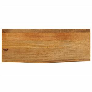 vidaXL tömör mangófa természetes élű asztallap 70 x 40 x 3, 8 cm kép