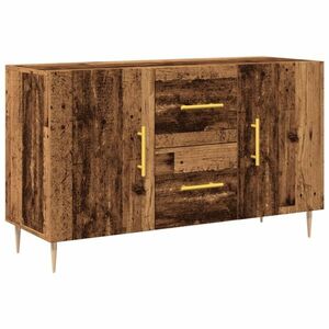 vidaXL antik fa színű szerelt fa tálalószekrény 100 x 36 x 60 cm kép