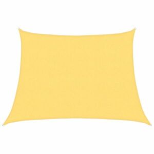 vidaXL bézs HDPE napvitorla 160 g/m² 4/5 x 3 m kép