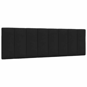 vidaXL fekete szövet fejtámla párna 160 cm kép