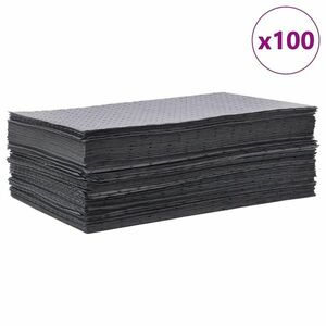 vidaXL Olajfelszívó párna 100 db Szürke 40x50 cm kép