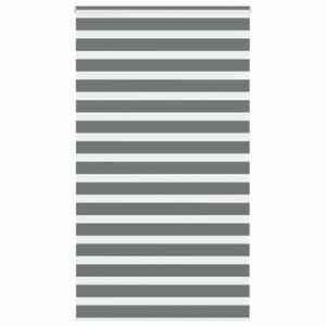 vidaXL zebrafüggönnyel sötét szürke szövetszélesség 120, 9cm poliészter kép