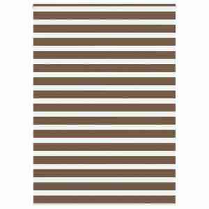 vidaXL zebrafüggönnyel barna szövetszélesség 155, 9 cm poliészter kép