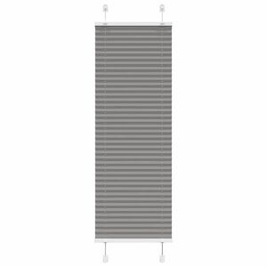 vidaXL pliszírozott redőny antracit 40x100 cm szövetszélesség 39, 4 cm kép