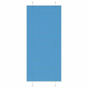 vidaXL pliszírozott redőny kék 85x200 cm szövetszélesség 84, 4 cm kép