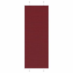 vidaXL pliszírozott redőny Bordeaux piros 75x200 cm Szövetszélesség kép