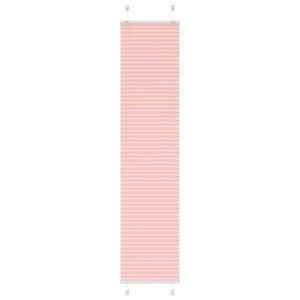 vidaXL pliszírozott redőny rózsaszín 40x200 cm szövetszélesség 39, 4 cm kép