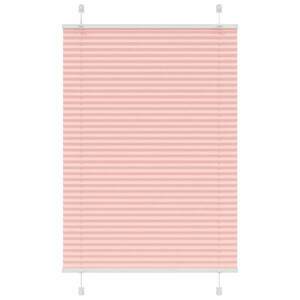 vidaXL pliszírozott redőny rózsaszín 100x150 cm szövetszélesség 99, 4cm kép