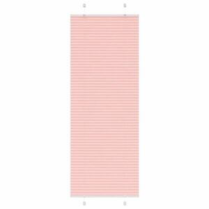 vidaXL pliszírozott redőny rózsaszín 75x200 cm szövetszélesség 74, 4 cm kép